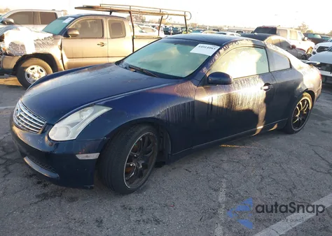 2004 Infiniti G35 from USA, damaged, VIN JNKCV54E64M802874